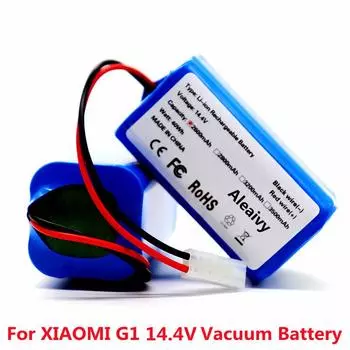 Новый литий-ионный аккумулятор 14,8 В, 2600 мАч для робота-пылесоса Xiaomi G1 Mi Mip Essential Mjstg1, аккумуляторный блок 18650 2600mAh