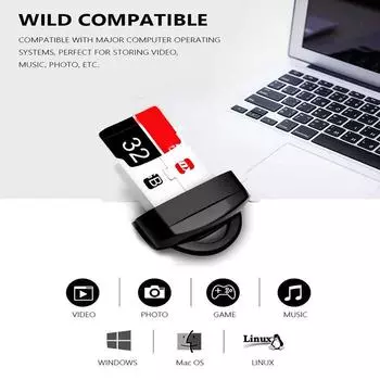Новый мини USB 2.0 кардридер Адаптер для карт Micro SD для чтения карт TF/Microsd Высокоскоростной кардридер