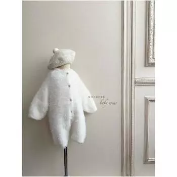 Новый плюшевый костюм Mongbebe, корейские детские товары