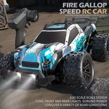 Новый SG318 PRO 1:20 масштаб RC автомобиль 30 км/ч высокоскоростные RC автомобили игрушки для взрослых и детей радиоуправляемые автомобили 2.4G внедорожный монстр грузовик игрушка подарок 1 Battery белый