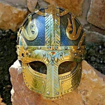 Новый шлем викингов Шлем Vendel Sca Larp Limited Edition