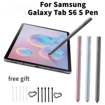 Новый стилус для планшета SAMSUNG Galaxy Tab S6 SM-T860 SM-T865, сменный стилус S Pen Touch Pen для Galaxy Tab S6 золотой