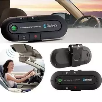 Новый телефон с громкой связью Bluetooth V4.1 + автомобильный комплект зарядного устройства для мобильного телефона чёрный