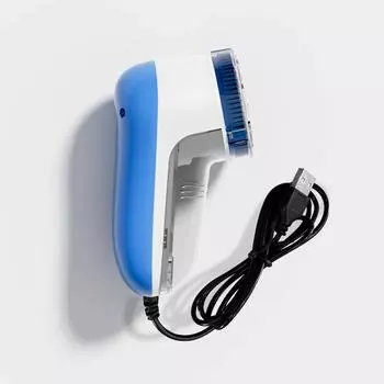 Новый USB-разъем Электрический Ткань Свитер Шторы Ковры Одежда Средство для удаления катышков Пуховые катышки Бритва Пуховые катышки Машинка для стрижки Стрижка T синий