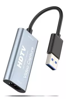 Новый выпуск l Capture HDMI Conversion Adapter Функция записи HD-качества HDMI Video Capture Game Video Streaming Capture Board No Power Supply