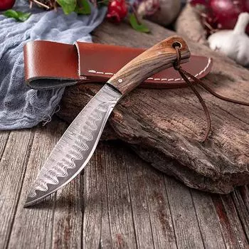 Нож для фруктов из кованой нержавеющей стали, нож для мяса и овощей, острый и эффективный, кухонный нож Without Cover