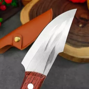 Нож для обвалки, топор для рыбы, мяса, овощей, кухонные ножи с ручкой из ABS-пластика, нож для разделки мяса из нержавеющей стали, нарезка, кухонные принадлежности