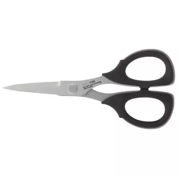 Ножницы Kai Razor Острота и долговечность Маленькие ножницы для детальной работы 150 мм Сделано в Японии Молибден-Ванадиевая нержавеющая сталь Беспрецедентный серый