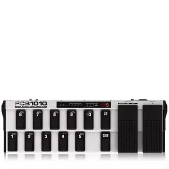 Ножной контроллер Behringer MIDI с педалью экспрессии FCB1010 Slvr/Blk