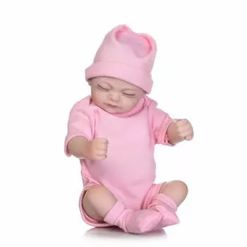 NPK 26 см мини-виниловая кукла Reborn с милой соской, милые игрушки для детей, подарок на день рождения 26cm белый
