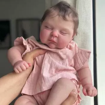 NPK 49 см Reborn Baby для маленьких девочек, очень мягкая тканевая кукла, мягкая игрушка, реалистичная, настоящая мягкая на ощупь