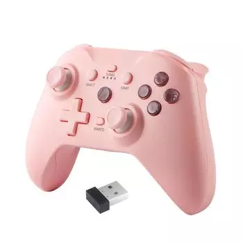 NS21 беспроводной контроллер для Nintendo Switch/Android/iOS/PC/PS3/PS4 Bluetooth геймпад 6-осевой гироскоп джойстик двойной мотор вибрации синий