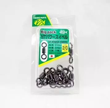 NT Power Swivel R.BP. Размер оптовой упаковки PXB 2/0 (6892)