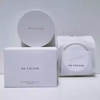 Nu Skin New Color BB Compact SPF30 PA++ 01 Светлый (основной продукт + пополнение), 1 комплект