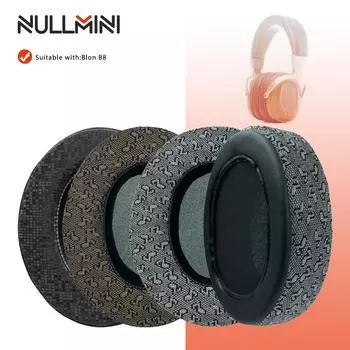 NullMini Replacement Earpads for Blon B8 Headphones Ear Cushion Earmuffs Headset