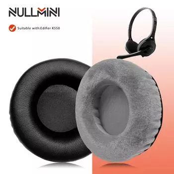 NullMini Replacement Earpads for Edifier K550 Headphones Ear Cushion Earmuffs Sleeve Headset