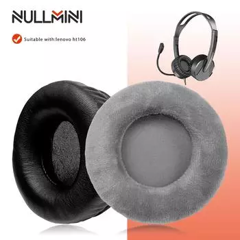 NullMini Replacement Earpads for Lenovo Ht106 Headphones Ear Cushion Earmuffs Sleeve Headset
