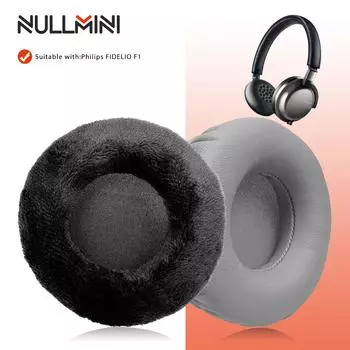 Сменные амбушюры NullMini для наушников Philips FIDELIO F1, амбушюры, наушники-вкладыши, гарнитура