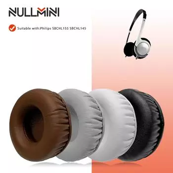 Сменные амбушюры NullMini для наушников Philips SBCHL155 SBCHL145, амбушюры, наушники-вкладыши, гарнитура