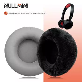 NullMini Replacement Earpads for PHILIPS SHG7210 SHM7110 KH101 Headphones Ear Cushion Earmuffs Sleeve Headset
