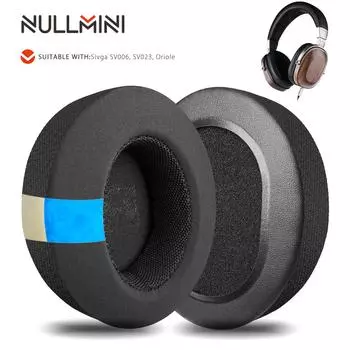 Сменные амбушюры Nullmini для наушников Sivga SV006, SV023, Oriole, охлаждающие гелевые амбушюры, подушечки для наушников, оголовье