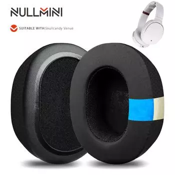 Сменные амбушюры Nullmini для наушников Skullcandy Venue, охлаждающие гелевые амбушюры, подушечка, оголовье