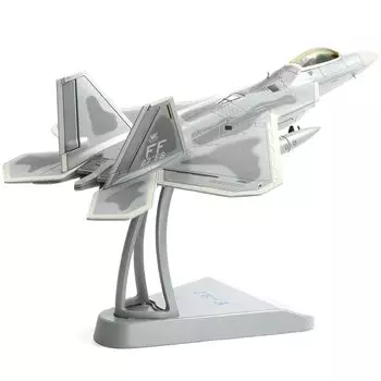 NUOTIE Raptor Metal Fighter Attack Prebuild Model Finish Product Aircraft Alloy Diecast Airplane Military Display Model Aircraft 27th 1/72 F-22 (FF