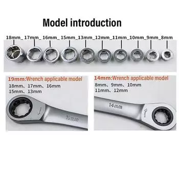 Nut Remover Set with Solid Storage Case Bolt Extractor Tool Universal Design Nut Drivers Kits Workshop Equipment Type1