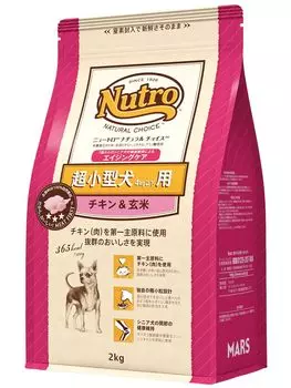 Nutro Natural Choice Aging Care Курица Коричневый Рис 2 кг Корм для собак для очень маленьких собак весом 4 кг или меньше и