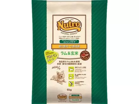 Nutro Natural Choice Lamb Brown Aging Care для собак Small 6 кг Корм для собак и рис, ультра-маленькие - Собаки,