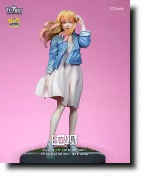 Nuts Planet 150mm Trigger Miniatures Sora Fanned by the North Wind Resin Kit T15007 1/12