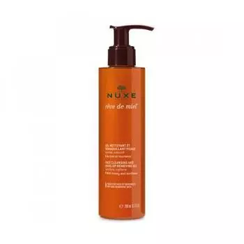 Nux Leve De Miel One Step Cleansing Gel 200 мл медовое питательное очищающее средство
