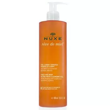 Nuxe Reve De Miel Очищающий гель для лица и тела 400 мл