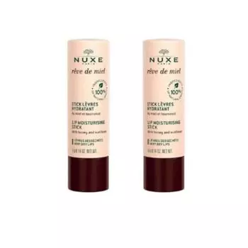 Nuxe Rev de Miel Stick Revre бальзам для губ 4 г, 2 упаковки