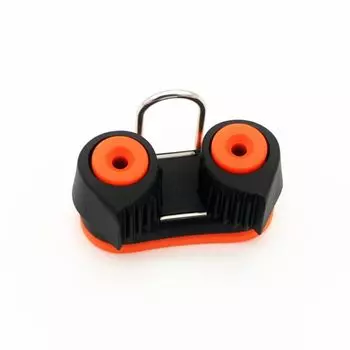 Nylon Rope Clamp with Leading Rings Fast Entry Cam Cleat Boat Cleats Ball Bearings Kayak Practical Universal Marine Hardware