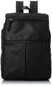 Nylon x Cowhide Combination Series Rucksack 2060446 Black [Isaac]