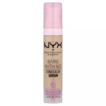NYX PROFESSIONAL MAKEUP Bare With Me, Сыворотка-консилер, 2.5 Средний ванильный, 9.6 мл (0,32 жидких унции)