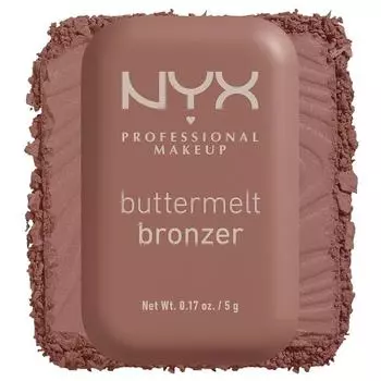 NYX PROFESSIONAL MAKEUP Матовый бронзер Buttermelt Стойкий макияж для лица До 12 часов стойкости Веганская формула - Butta Cup, 04 - Butta Biscuits