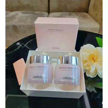 O HUI Miracle Moisture Ceramide Boosting Cream Специальный набор, Увлажнение, Корейская косметика, Kbeauty, образец