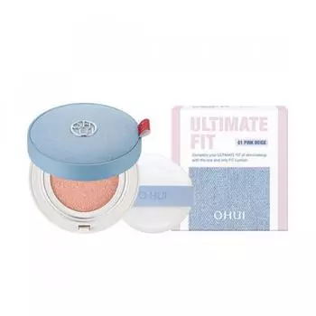O Hui [розовая версия] O Hui Ultimate Fit Jean cushiOn 15g Long Wear Tone Up Jincheong Longwear No 2 Natural Beige