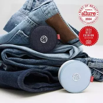 O HUI Ultimate Fit Jean Cushion Original 15 г + сменный блок 15 г (Длительное ношение/тонирование) [Jincheon] Long Wear No. 1 Light Beige