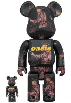 OASIS KNEBWORTH 1996 BE@RBRICK 100% & 400% (Noel Gallagher)