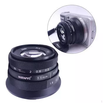 Объектив 35 мм F1,6 APSC для A6000 A5100 -3 -3R -5T A7II A7R A7RII