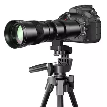 Объектив Lightdow для Canon Телеобъектив с переменным фокусным расстоянием для Canon EOS Kiss X10i X10 X9i X9 X8i X7i X6i X5 X4 X3 X2 X90 X70 90D 80D 70D 60D Объектив SLR EF/EF-S