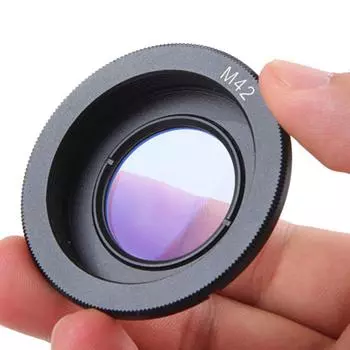 Объектив M42 для адаптерного кольца камеры с креплением Nikon AI с комплектом стекол для фокусировки на бесконечность