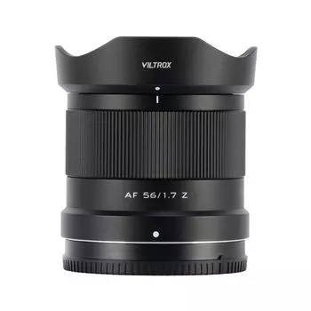 Объектив Viltrox 56 мм AF, сменный объектив для крепления Nikon Z, небольшой и легкий, совместимый с камерой Z fc Z50 Z5 Z6 Z7 Z6II Z7II Z9 F1.7 APS-C