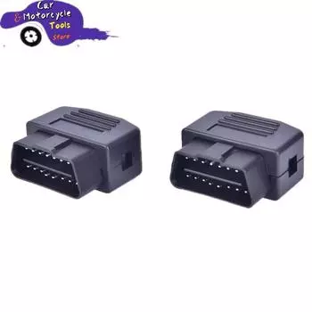 OBD2 L Тип 16-контактный разъем для разъемов Met Shell En Schroef Man Auto Connector Kabel Draad CHINA