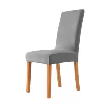 Обеденный стол для дома Silver Fox Velvet Velvet Fabric Elastic Home Hotel Dining Chair Chair Set Dining Table 22*18*4 cm золотой