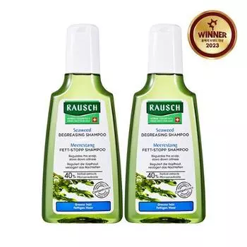 Обезжиривающий шампунь Rausch Seaweed 200 мл Duo Planning (200мл+200мл)