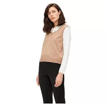 Object Свитер с V-образным вырезом Thess Knit Rib XL
